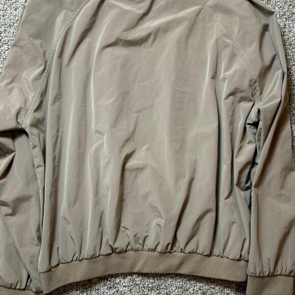 Green and khaki vintage windbreaker Logo Embroidered - Picture 3 of 6